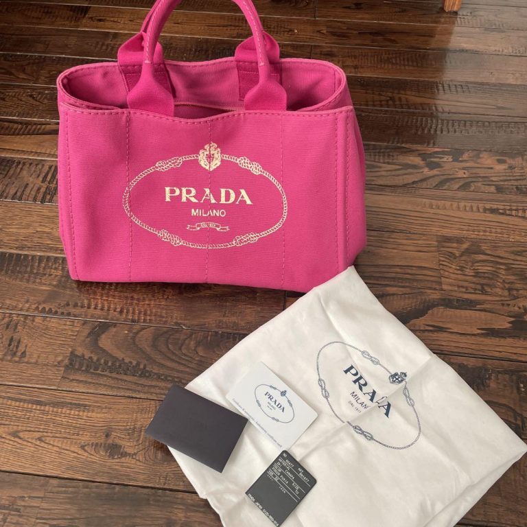 PRADA プラダ CANAPA カナパ トートバッグ ショルダーバッグ photo review