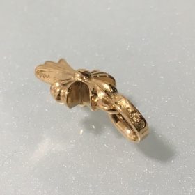 【国内発送/直営店】ネックレス クロムハーツ ベビーファット22K パヴェダイヤモンド 22K BABY FAT PAVE Diamonds 正規品 photo review