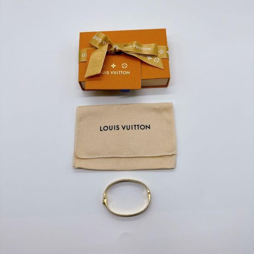 【国内発送/直営店】ギフトに最適★Louis Vuitton カフ ナノグラム ブレスレッド 3色  （2個） photo review